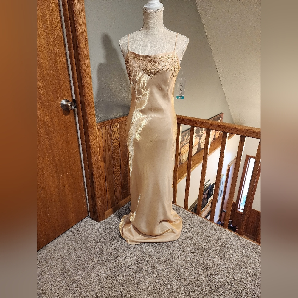 🎈Esther New size Medium Shimmer Gold gown.